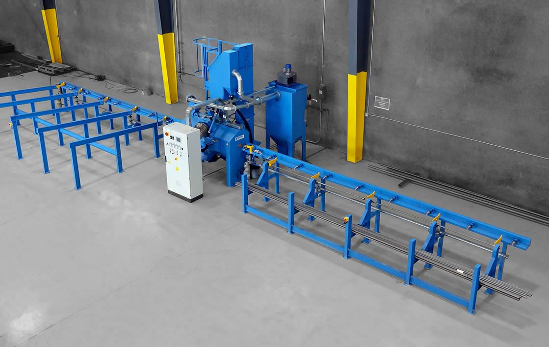 江蘇拋丸機除銹設備 1 棒材拋丸機 1